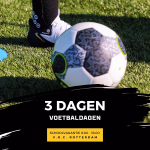 3 VOETBALDAGEN